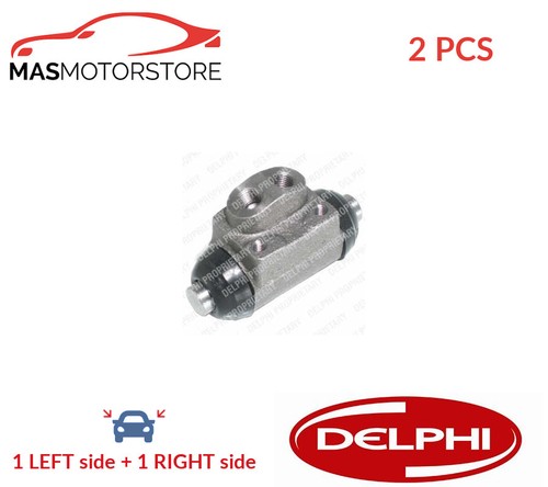 Drum wheel brake cylinder - drum, pair