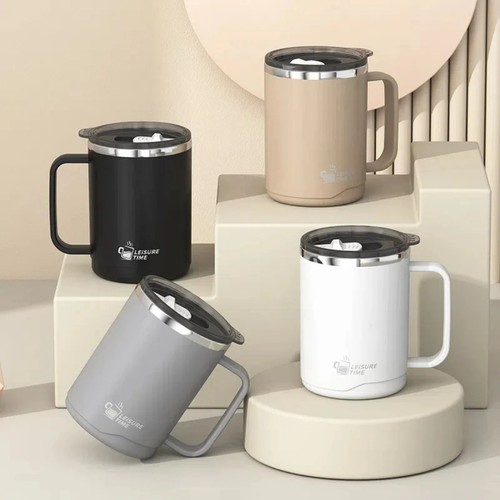 500ml stainless steel thermos - steel,
