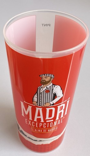 Madri plastic pint cup - madri,