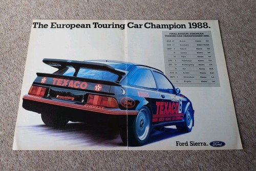 Ford sierra rs500 poster - ford,