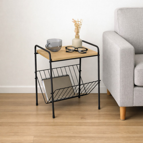 Small side table magazine - small, rack