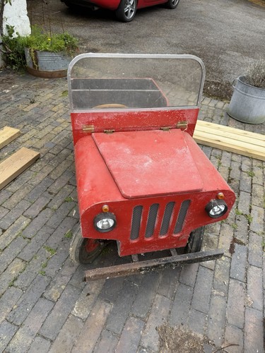 Vintage child ride car - vintage,