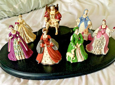 Coalport, Henry V111 And Six Wives, Ltd Edition 89/ 500 Plus Stand