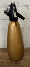 1970's  Retro BOC Sparklets Bronzed Gold Soda Siphon