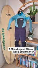 C Skins Legend 5/4mm Kids