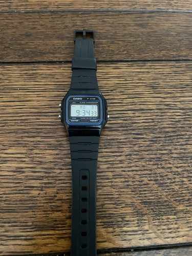 Casio f91w vintage watch - casio,