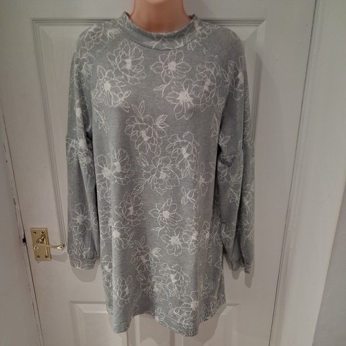 Grey pretty floral - grey,