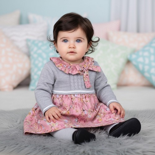 Baby dress girl spanish - spanish, floral