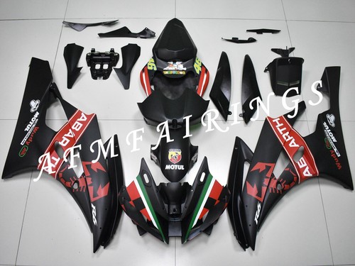 Matte black red abs - red, injection