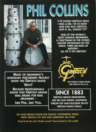 1999 print gretsch drum - 1999, of