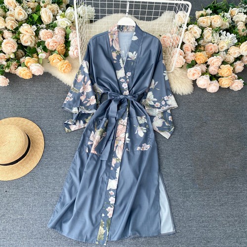 Women japanese satin - japanese, kimono