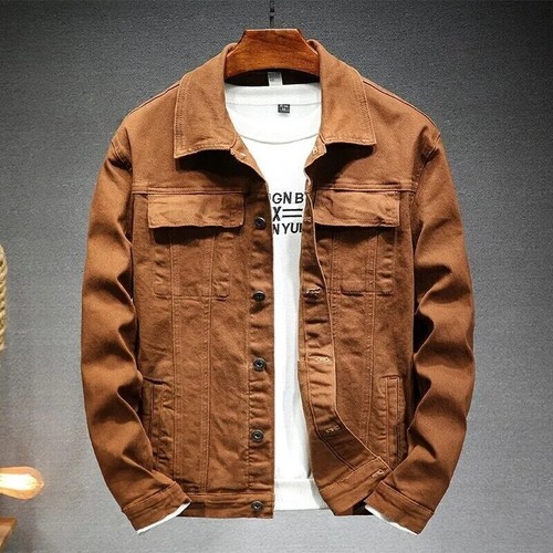 Men denim jacket spring - men's,