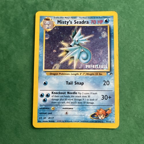 Wotc promo misty seadra - wotc,