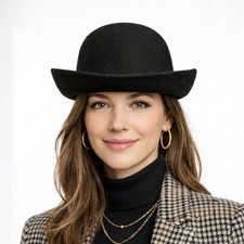 Dorothy Perkins Black Wool