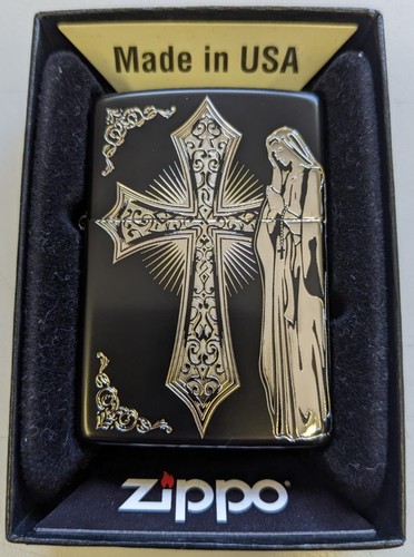 Zippo lighter virgin mary - zippo,
