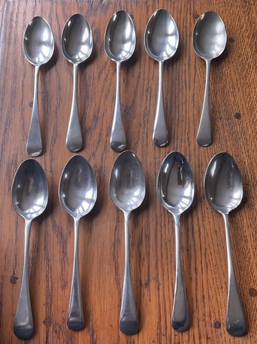Antique silver plated old - 10,