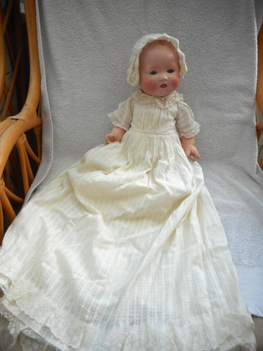 Antique german doll - , bisque