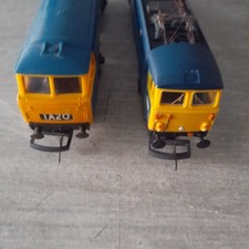 2 x 00 Gauge Model Trains Llma Class 87 & Horby Class 35.