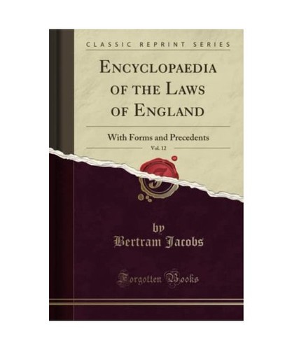 Encyclopaedia the laws - encyclopaedia, of