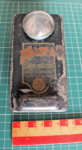 Vintage mazda lamp buzzer - mazda,