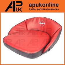 Seat Pan Cushion Red and Black