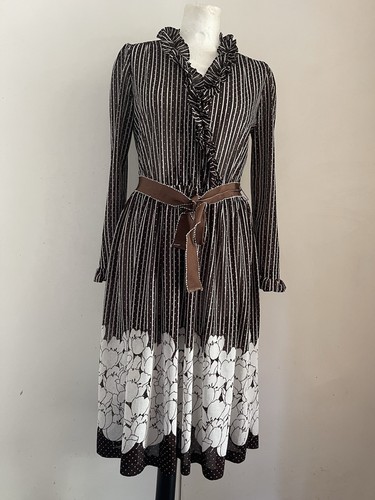 Vintage brown white - vintage, 60’s