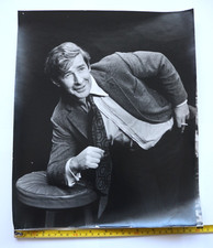 Dave Allen, Irish Comedian, Vintage LARGE Publicity Photo 14" x 12"