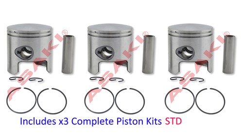 Piston kit std 3c8 00001 - kit, (3c8-00001-3