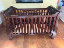 Boori Sleigh baby cot & child bed incl mattress & bedding (seller may deliver)