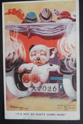 Studdy comic bonzo dog - studdy,