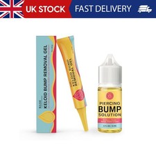 BASE LABORATORIES Piercing Keloid Bumps Duo | Piercing Bump Solution (.5oz) + Ke