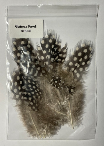 Fly tying guinea fowl - tying,
