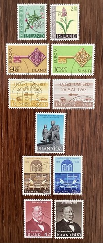 Iceland 1968 sets - iceland, 6