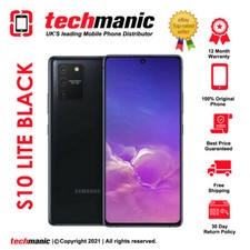 Samsung Galaxy S10 Lite SM-G770F/DS - 128GB (Dual SIM) - Prism Black (Unlocked)