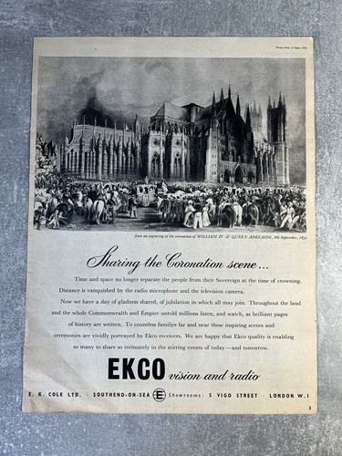 Ekco vision and - ekco,