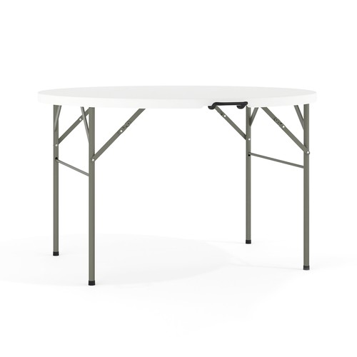 Foot round folding table - 4,