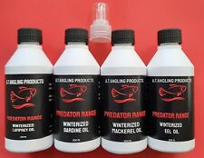 Pure Winterized Pike Fishing Bait Oils * RRP of £5.50 each *Set of 3*