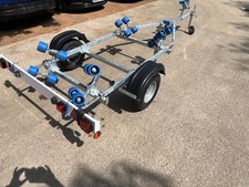 Brand New 2025 Extreme 500KG Roller boat Trailer for Rib upto 4.3M dinghies 15'