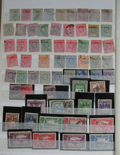 Used sierra leone - 85,, stamps