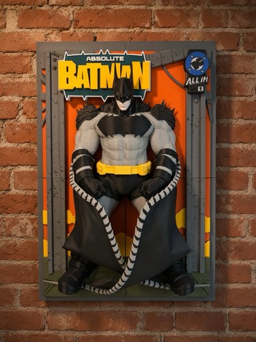 Absolute batman printed - batman, 3d