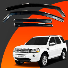 Land Rover Freelander 2006-2015 Mk2 5 Door SUV Haibak Wind Deflectors Tinted 4pc