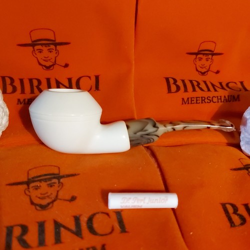 Block meerschaum pipe - 1a,