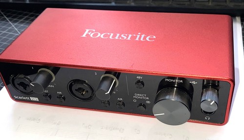 Focusrite scarlett 2i2 3rd gen - scarlett,