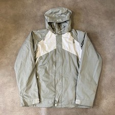 Oakley Rain Jacket Mens Large Full-Zip Air Vent Tech Ski Coat, Grey