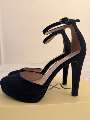 Next navy platform high heel - high,