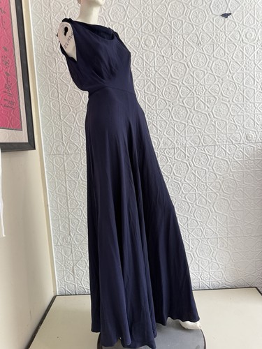 Vintage 1940s gown - vintage, blue