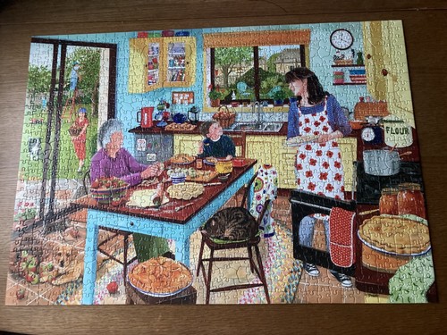 House puzzles 1000 piece - house,