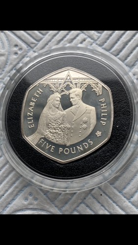 2007 alderney silver - 2007, £5