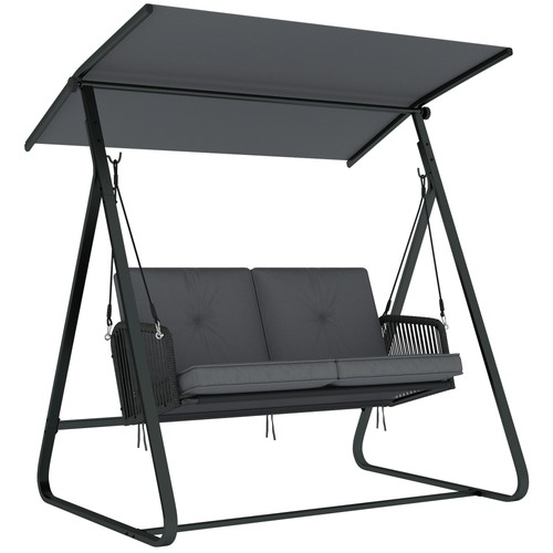 Outsunny seater rattan - outsunny,