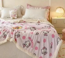 Winter Hello Kitty Blanket